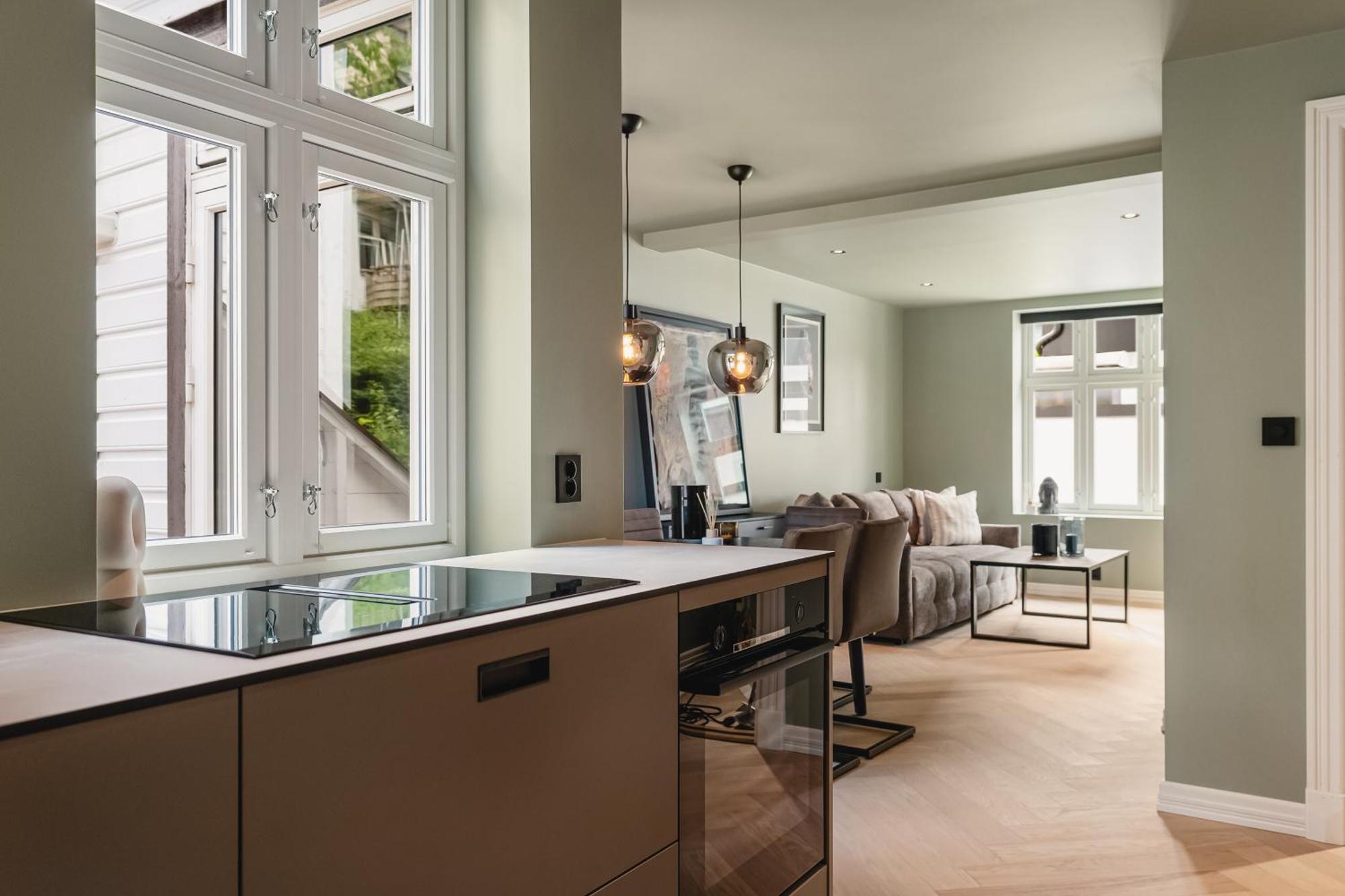 Bryggen // Floyen Living Leilighet Bergen Eksteriør bilde
