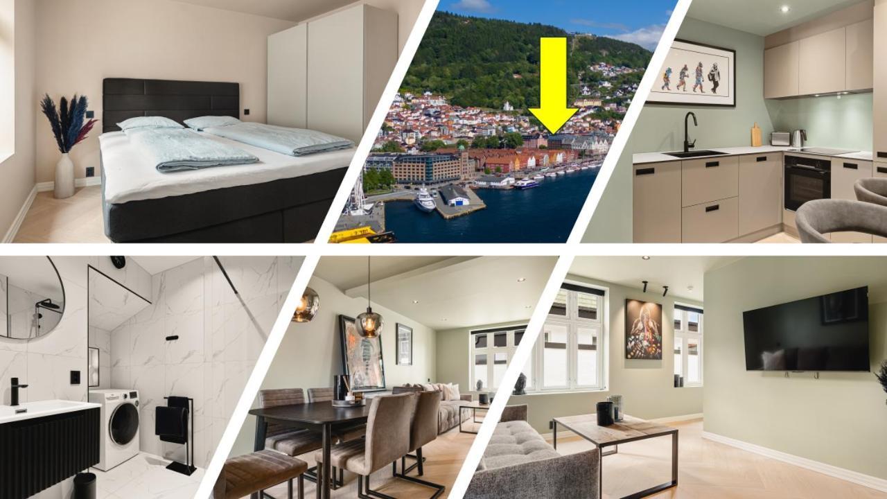 Bryggen // Floyen Living Leilighet Bergen Eksteriør bilde